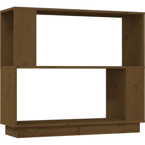 Maison Exclusive - Estantería/divisor madera de pino marrón miel 80x25x70 cm