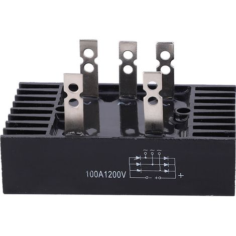 Module redresseur triphasé à diodes 100A 1200V SQL100A pour générateurs et alternateurs (1/5)