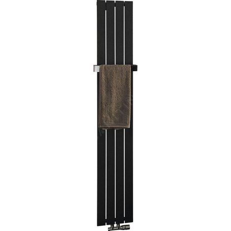 Sapho Colonna - Corps de chauffe 298x1800 mm, 614 W, ardoise avec texture IR144 (1/3)