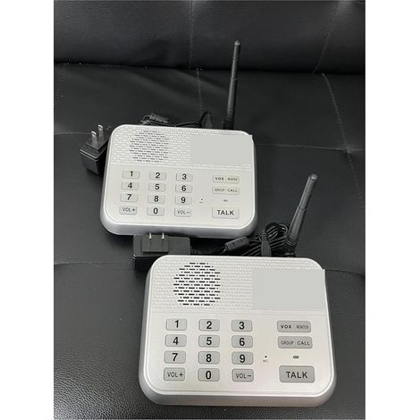 Système d'interphone Domestique sans Fil Longue portée Monobloc de 1800 Pieds for Les Bureaux d'affaires de la Maison (1/4)