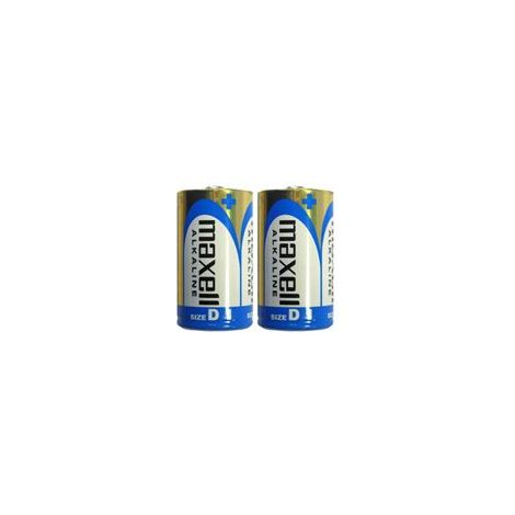 MAXELL PILA ALCALINA LR20 D 1.5V BLISTER DE 2 UNIDADES (1/4)