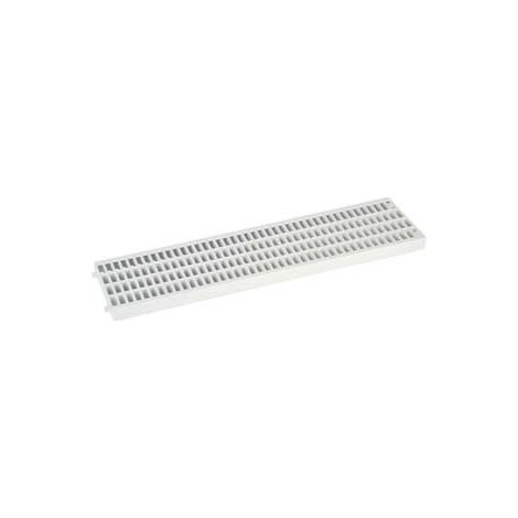 GRIGLIA IN POLIPROPILENE PER CANALETTA DA CM.50X13H. GRIGIA  cm.50x13x2h.