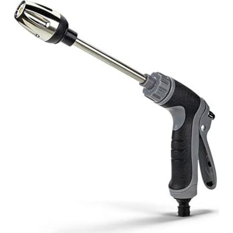 Pistolet D'arrosage Haute Pression, Nettoyeur Pression,Jet Sur Tuyau,Hose Nozzle,High Pressure Washer Attachment,Pour Arrosage De Jardin, Lavage Voiture, Douche D'animaux Domestiques - (1/5)