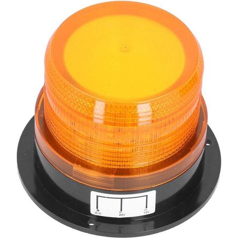 Lumière Stroboscopique LED Sécurité Toit Voiture Ambalance 12 24V Balise Clignotante