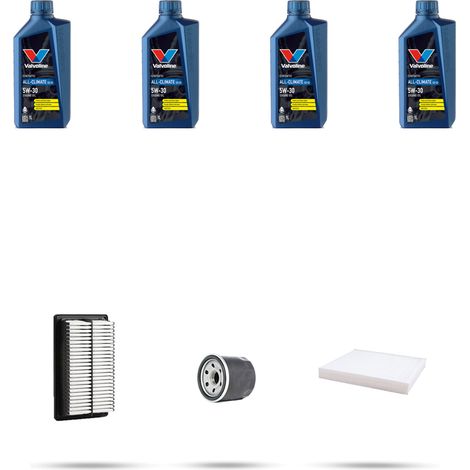 Kit tagliando 3 FILTRI e 4L OLIO compatibile con Hyundai i30 2.0 16V 105kw dal 2007 (1/5)