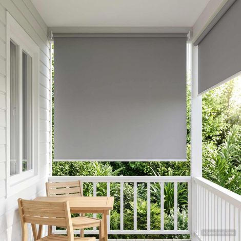 Persiana enrollable exterior con protección UV Gris Claro (1/5)