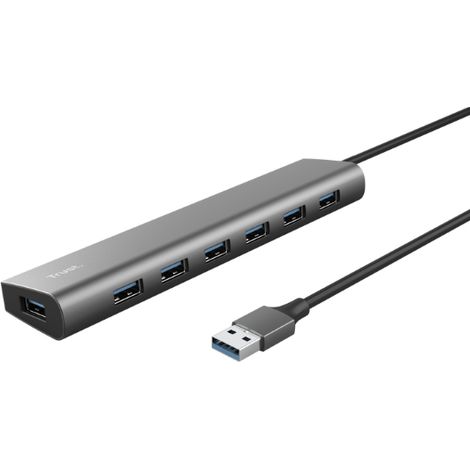 Trust Halyx USB 3.2 Gen 1 (3.1 Gen 1) Type-A 5000 Mbit/s Silber