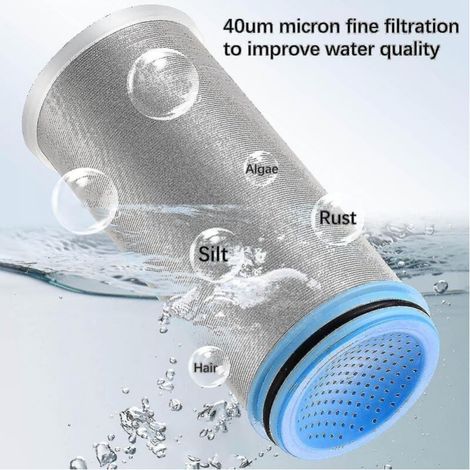 Household Electric Water Heater Pre-Filter Faucet Washing Machine Shower Water Purifier Pre-Filter for Small Home (1/4)