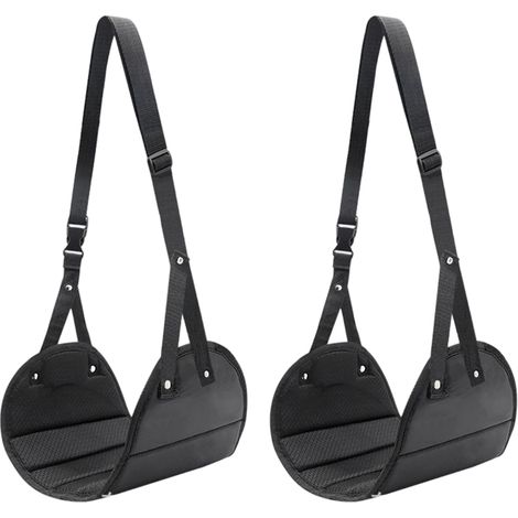 Lot de 2 supports jambes, pliables, légers, portables, voyage avion (1/5)