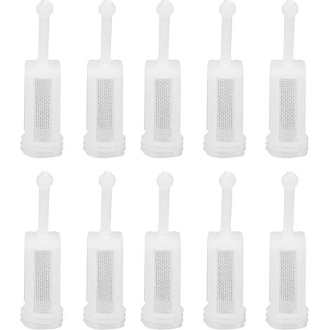 10 Pcs Universal Gravity Spray Gun Filtres HVLP Filtres Nylon Fine Mesh pour Pulvérisateurs De Peinture,Revêtement De Peinture Et Traitement des Murs (1/5)
