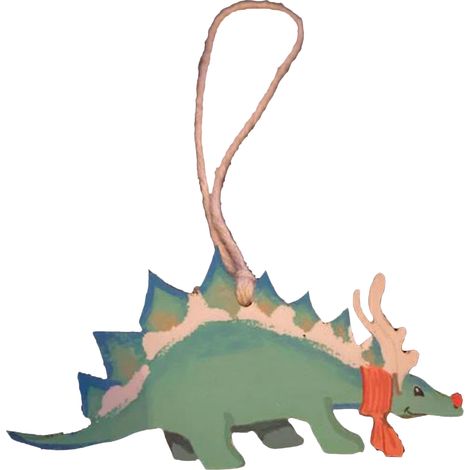 Neue personalisierte Dinosaurier-Dekoration (aus Holz) (1/2)