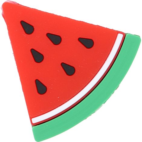 Flexible PVC-Kabelklemmen in Fruchtform, ungiftig und geruchlos, für Smartphone-Datenkabel (rot) (1/5)