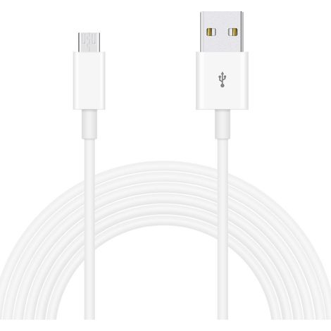 Manhattan Cavo di Ricarica Rapida USB/Micro-USB 1m Bianco (1/2)