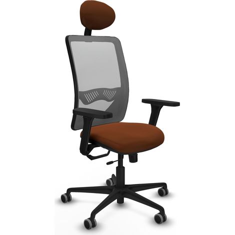 Sedia da ufficio piqueras y crespo Zulema marrone braccioli 3D (1/2)