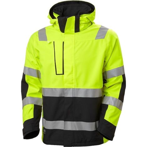 Helly Hansen Veste de sécurité jaune Helly Tech imperméable (1/2)