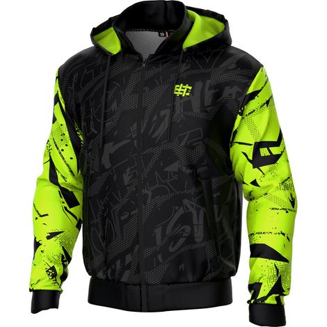 Felpa sportiva da uomo NEO taglia 3XL color lime