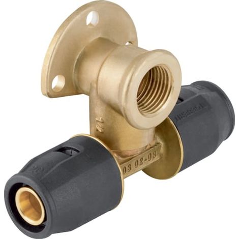 Geberit PushFit T-Anschlusswinkel 90° abgesetzt, 651.293.00.1 (1/5)