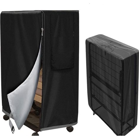 13030,599 cm - Funda de almacenamiento para cama plegable - Funda antipolvo - Funda de almacenamiento para cama plegable con cremallera - Funda protectora universal impermeable (1/5)