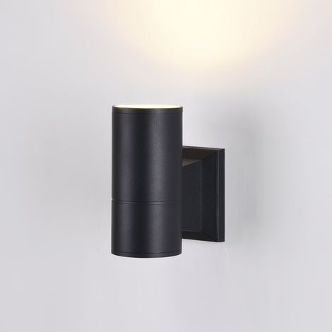 Lampada da parete Outdoor in Metallo Bowery Nero (1/5)