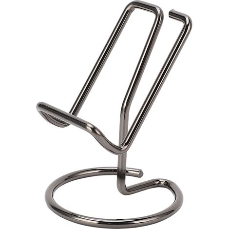 Support multifonctionnel en acier allié électroplaqué pour fer à souder, support de tablette, tournevis et téléphone. (1/5)