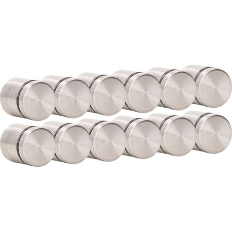 Vis en acier inoxydable 25x25mm pour cadres photos, enseignes et supports publicitaires (1/5)