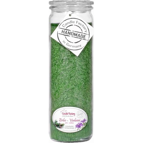 Candle Factory Big Jumbo Zirbe - Verbene Duftkerze Dekokerze 306181