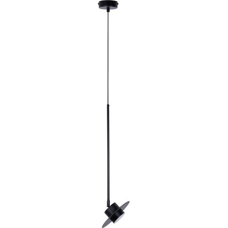 Suspension minimaliste noire Ø20 orientable GX53 Sigma Charlie (1/5)