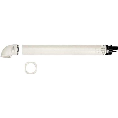 KIT ORIZZONTALE ECCENTRICO PER CALDAIE IMMERGAS Ø60/100 - L.851 mm