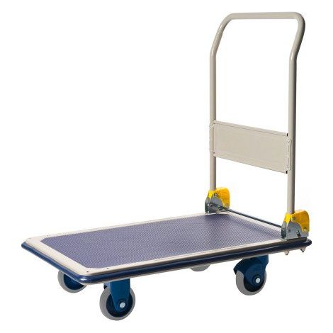 Chariot de manutention grand plateau (1/5)