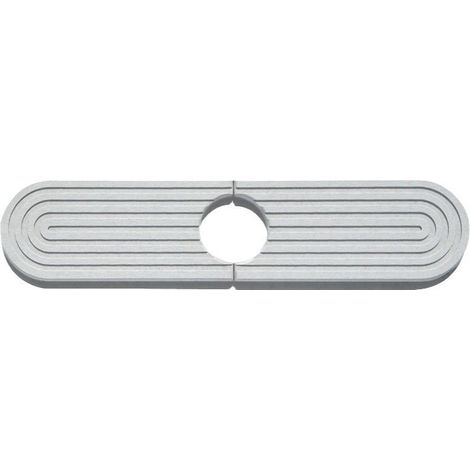 Tapis en diatomite 45 x 10 cm, Cuisine et salle de bain, tapis absorbant pour lave-vaisselle et évier, contour de robinet absorbant blanc (1/5)