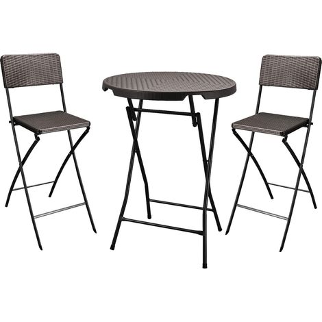 SET TAVOLO SNACK + 2 SGABELLI