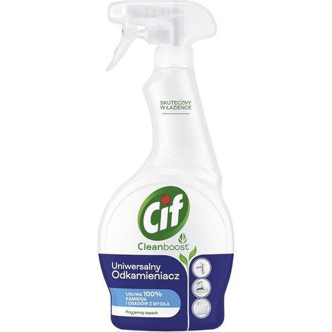 Spray anticalcare Cif 500ml Cleanboost universale per bagno e cucina