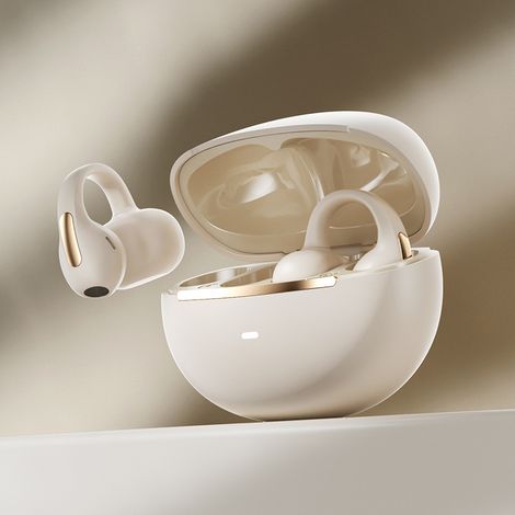 Casque Bluetooth à clip M136, haut de gamme, longue durée, sans fil, non intra-auriculaireCouleur de peau (1/5)