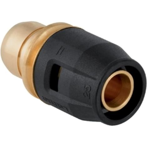 PushFit raccord intermédiaire sur distributeur,av raccord à emboîter25