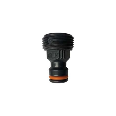 RACCORDO ADATTATORE FILETTATO CON INNESTO MASCHIO- - ø 3/4 gas mm.20-27 - sfuso - 80003429 - 25 pezzi GF