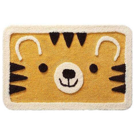 Tapis de porte ours mignon, tapis de bain antidérapant, tapis d'intérieur, tapis de bain (1/5)