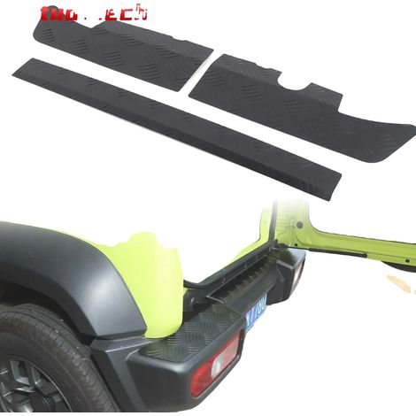 Protection de pare-chocs arrière, alliage d'aluminium de haute qualité, installation facile, s'adapte au Suzuki Jimny 2019-2023 (1/5)