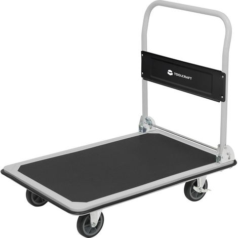 TOOLCRAFT Carretto a mano pieghevole, con fermo Acciaio, PP, Poliuretano termoplastico Capacità di carico (max.): 150 k (1/5)