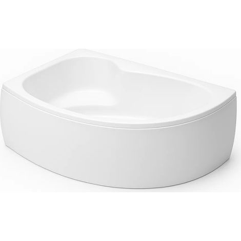 Pack baignoire d'angle 150 x 100 cm JACOB DELAFON Micromega Duo version gauche + tablier de baignoire