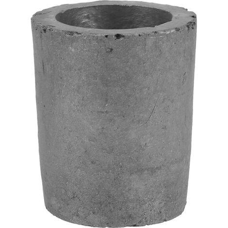 Creuset en graphite pour la fusion de métaux, petit four de fusion, pour laboratoire domestique-13x10CM-Black