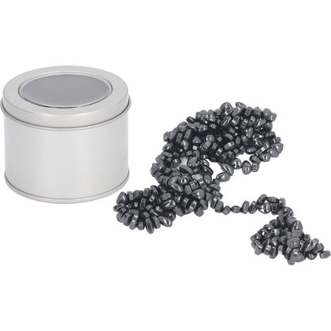 Boules magnétiques noires avec boîte de rangement, 510 pièces, pour soulager le Stress et l'anxiété, Mini pierres de Ferrite, jouets de bureau pour adultes. (1/5)