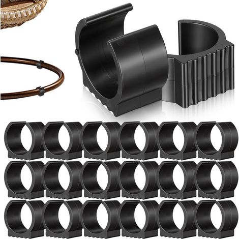 Embouts de Pieds de Chaise en U 38-42 mm 20 pcs Protège-sols (1/5)