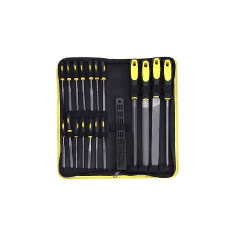 18 limes diamantées pour métal – Set de polissage et limage fin – Ébavurage de pièces en acier et inox