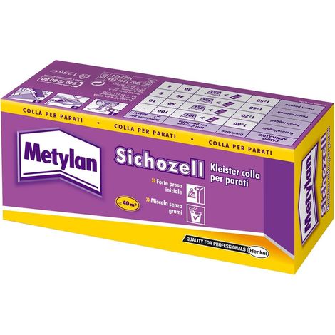 SICHOZELL gr.125 COLLA PER CARTA DA PARATI MANIFESTI METYLAN HENKEL