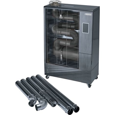Draper INFRA-RED DSH 400 Inc. Flue Kit 230V Far Infrared Diesel Heater with 40,000 BTU (11.6kW) Heating Capacity (1/5)