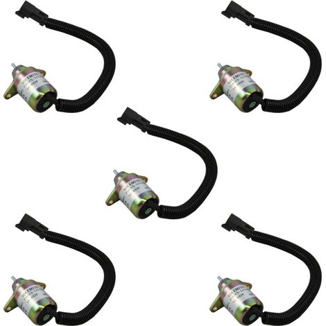 Solenoide de parada de motor 5X para motor. Reemplaza a Thermo King 41-6383. (1/2)