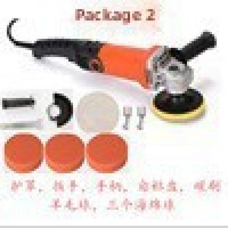 Fourniture directe d'usine de polisseuses d'angle électriques neuves, machine de meulage de métaux multifonctionnelle, outils électriques (meuleuse d'angle à vitesse variable, pack 2, norme européenne (1/5)