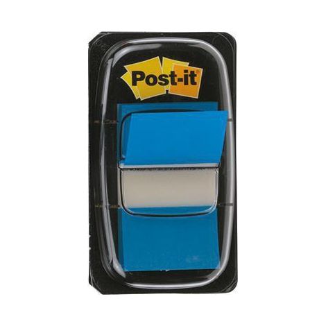 Post-it Haftstreifen Index Standard I680-2 25,4x43,2mm 50Blatt PES bl (1/4)