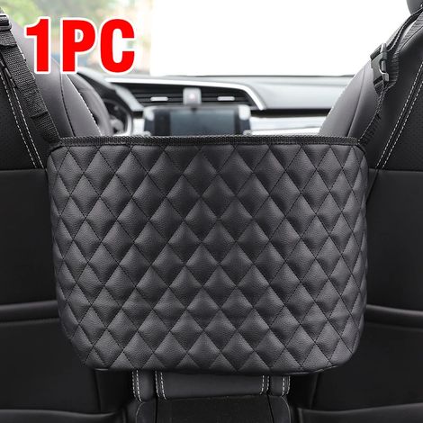 (S10804) Porte-sac à main de voiture, organisateur entre les sièges, combleur d'espace entre les sièges avant, étui de rangement pour accoudoir arrière, boîte de rangement pour dossier de siège en cui