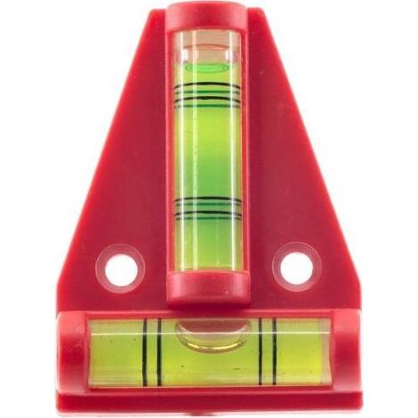 Mini Niveau à Bulle pour Camping Cars ou caravanes Plastique t Leveler Mini niveau haute précision bulle horizontale bulle horizontale (1/5)